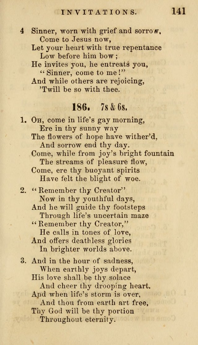 The American Sunday-School Hymn-Book page 142