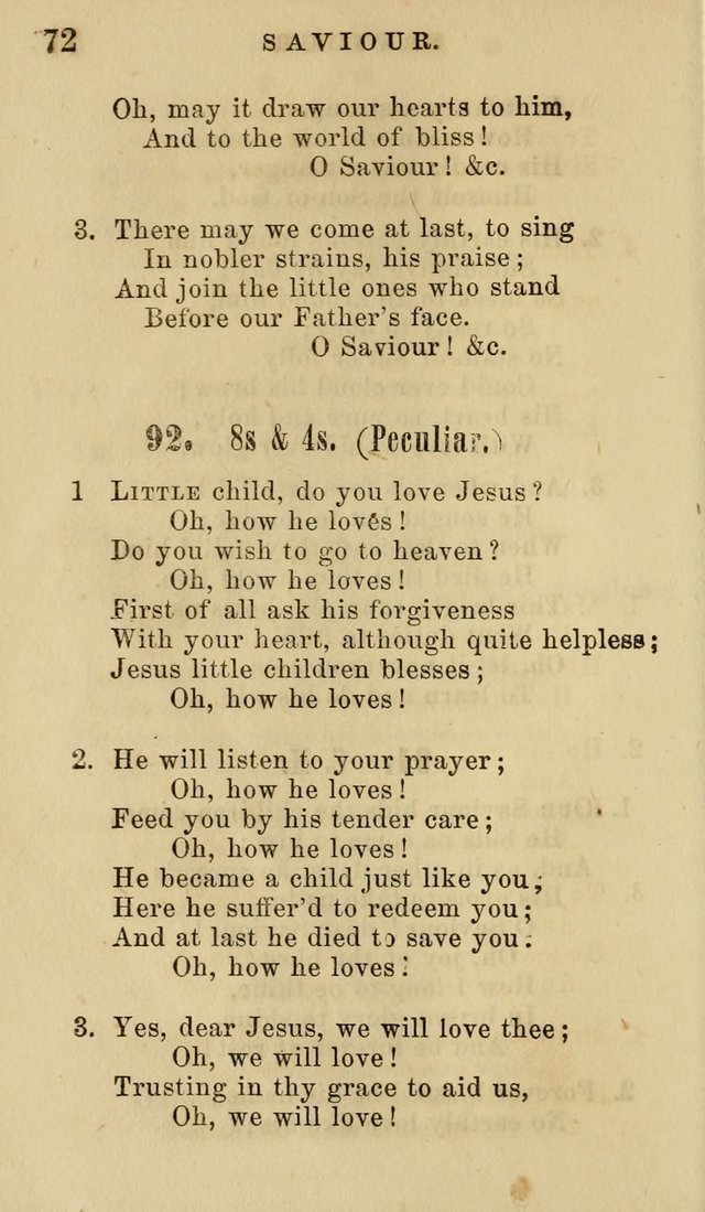 The American Sunday-School Hymn-Book page 73