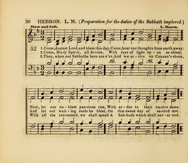 The American Sabbath School Singing Book: containing hymns, tunes, scriptural selections and chants, for Sabbath schools page 30