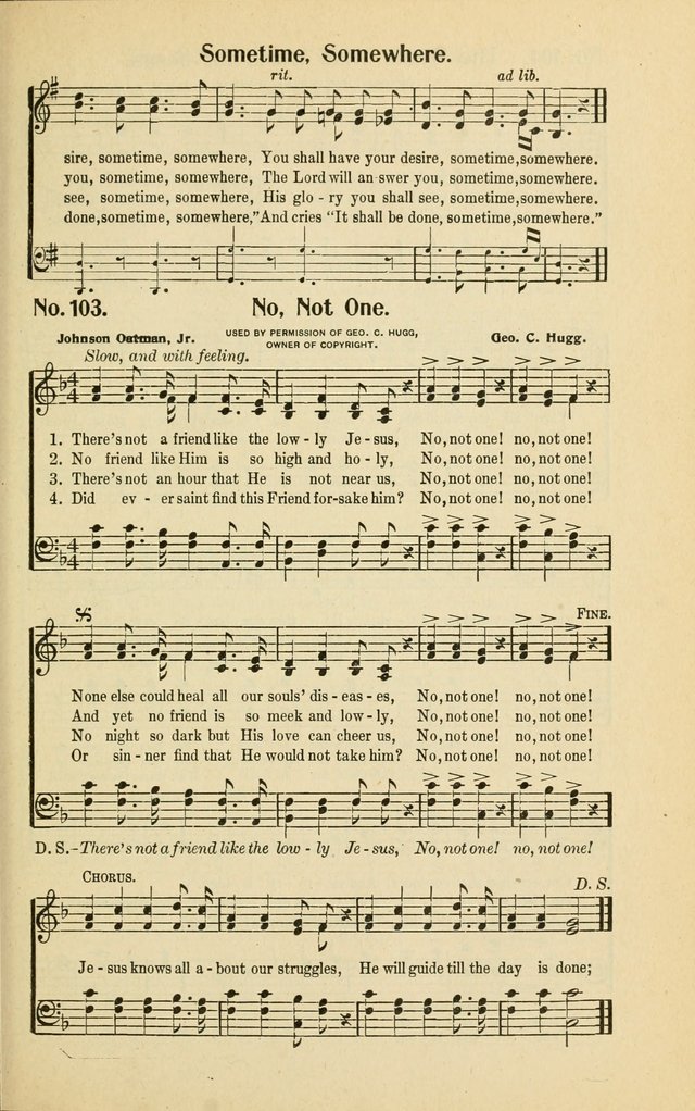 Assembly Songs: for use in evangelistic services, Sabbath schools, young peoples societies, devotional meetings, and the home page 104