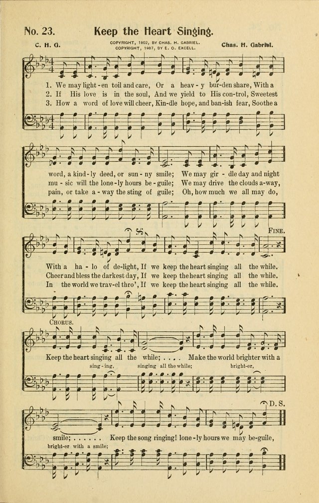 Assembly Songs: for use in evangelistic services, Sabbath schools, young peoples societies, devotional meetings, and the home page 24