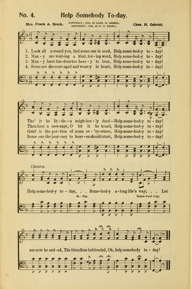 Assembly Songs: for use in evangelistic services, Sabbath schools, young peoples societies, devotional meetings, and the home page 5