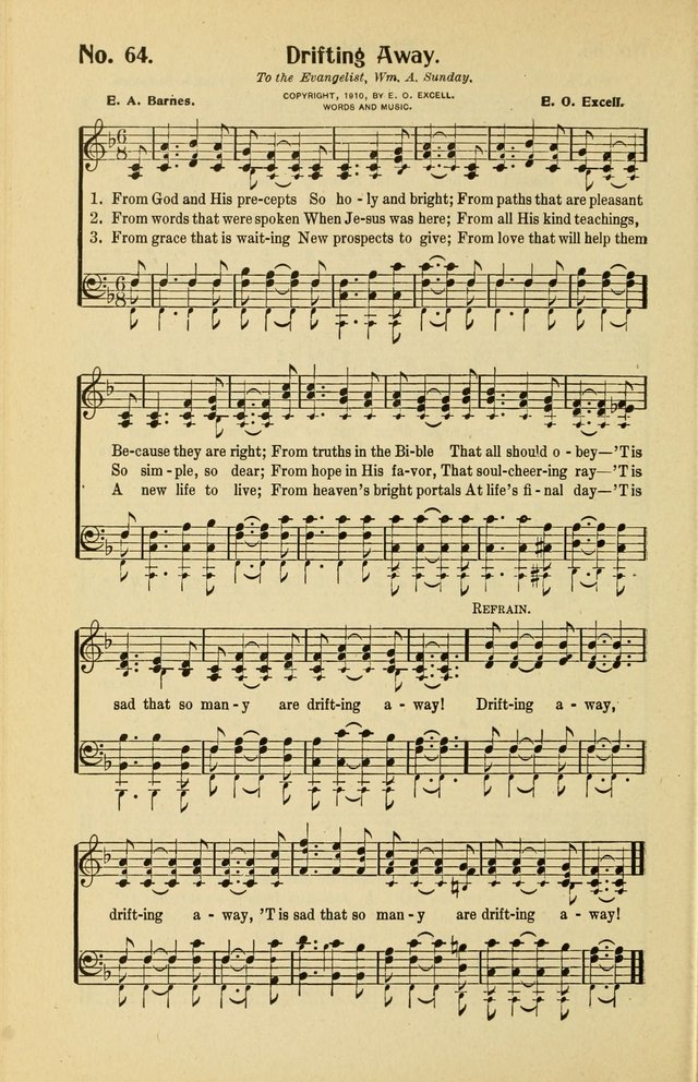 Assembly Songs: for use in evangelistic services, Sabbath schools, young peoples societies, devotional meetings, and the home page 65