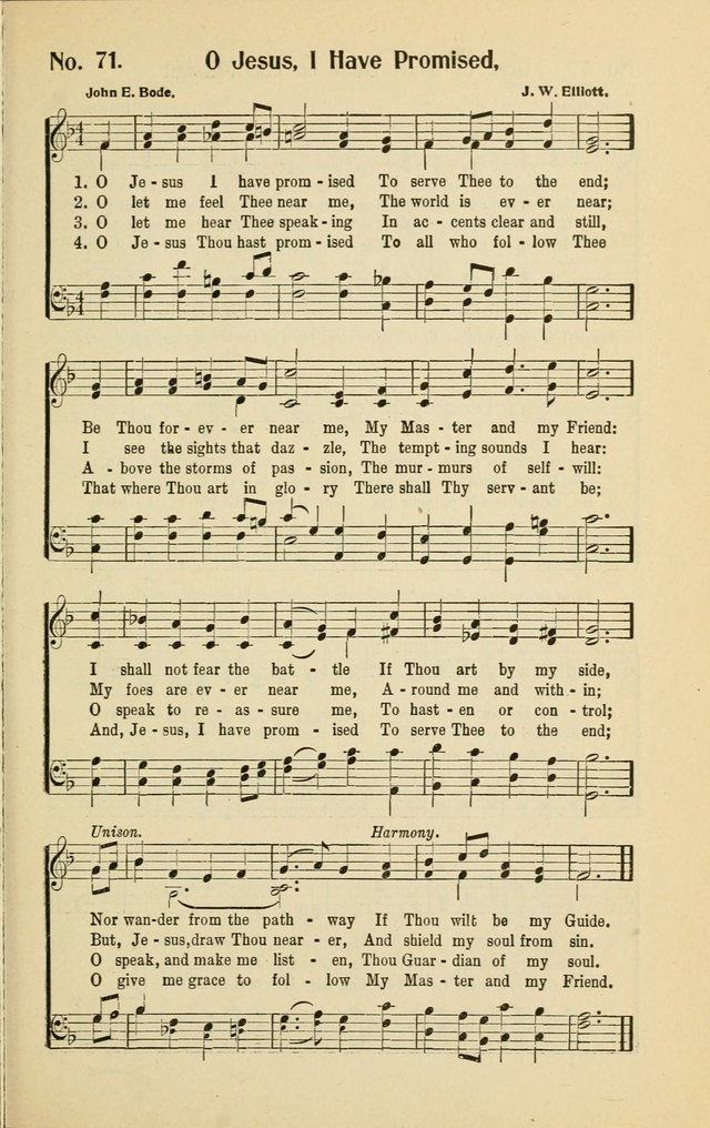 Assembly Songs: for use in evangelistic services, Sabbath schools, young peoples societies, devotional meetings, and the home page 72