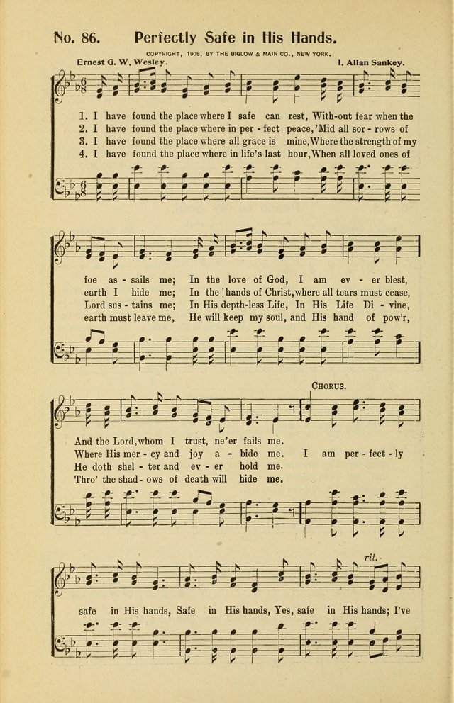 Assembly Songs: for use in evangelistic services, Sabbath schools, young peoples societies, devotional meetings, and the home page 87