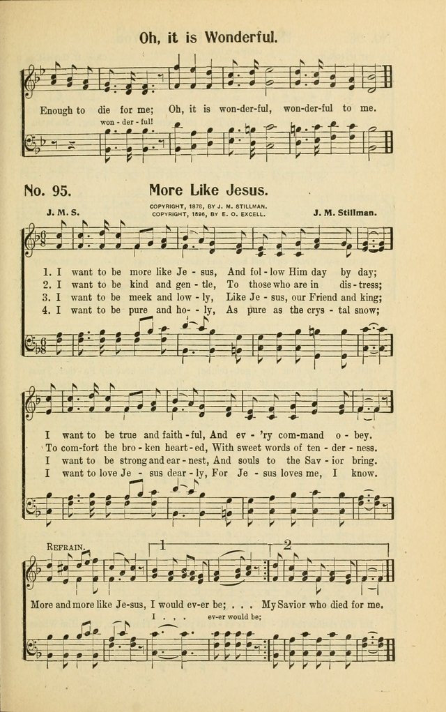 Assembly Songs: for use in evangelistic services, Sabbath schools, young peoples societies, devotional meetings, and the home page 96