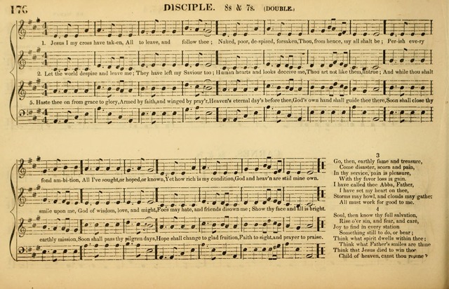 The American Vocalist: a selection of tunes, anthems, sentences, and hymns, old and new: designed for the church, the vestry, or the parlor; adapted to every variety of metre in common use. (Rev. ed.) page 170