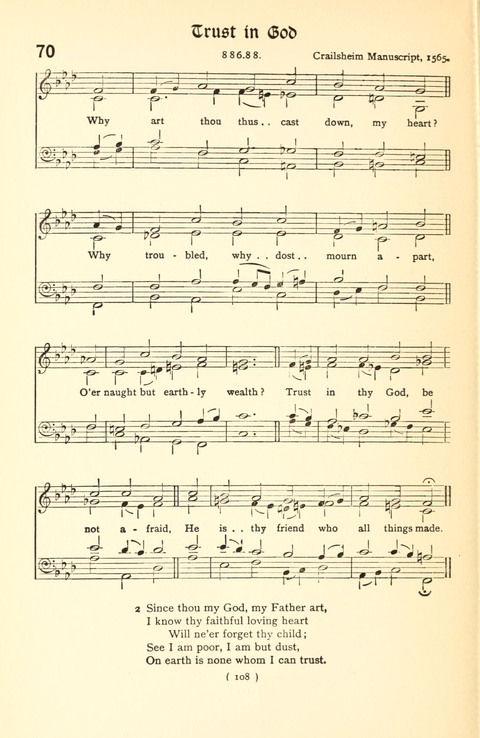 The Bach Chorale Book page 108