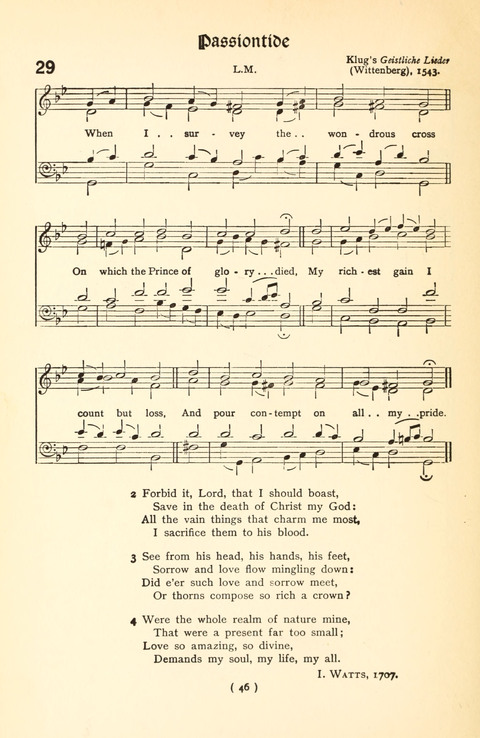 The Bach Chorale Book page 46