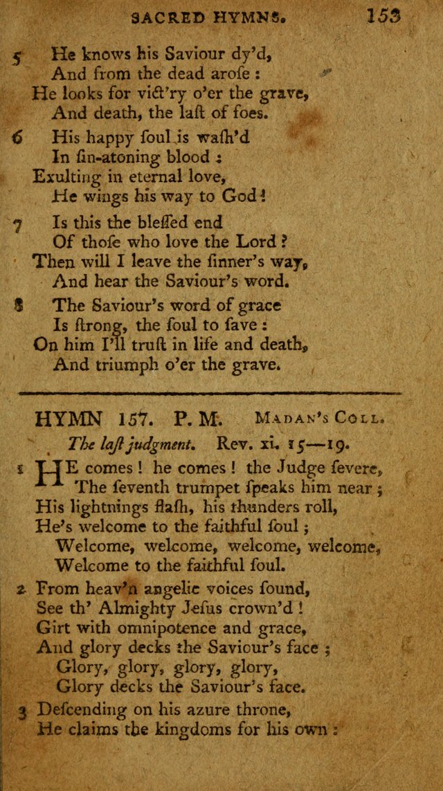 The Boston Collection of Sacred and Devotional Hymns: intended to accommodate Christians on special and stated occasions page 152