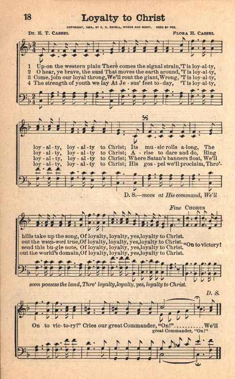 Bethany Hymns: A compilation of Choice Songs and Hymns page 18