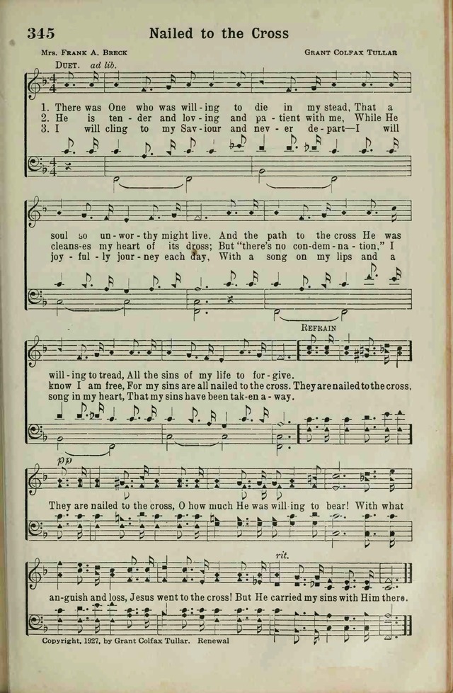 The Broadman Hymnal page 279