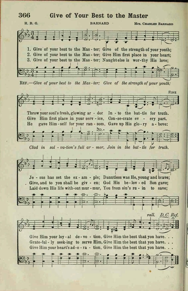 The Broadman Hymnal page 300