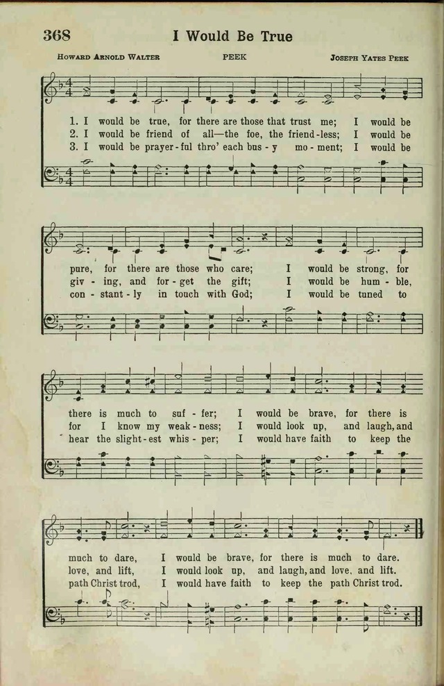 The Broadman Hymnal page 302