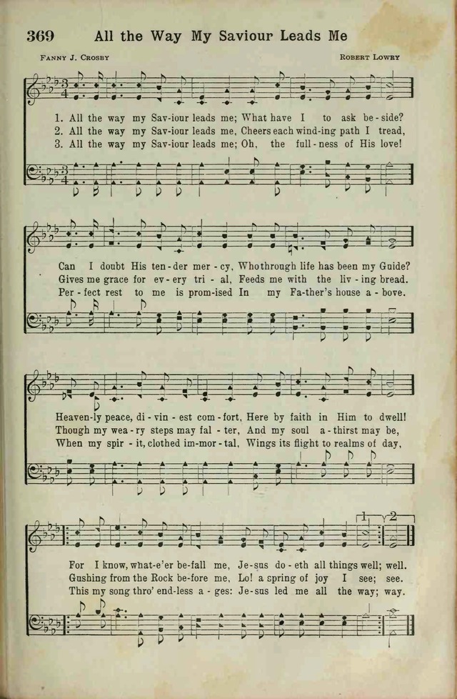 The Broadman Hymnal page 303