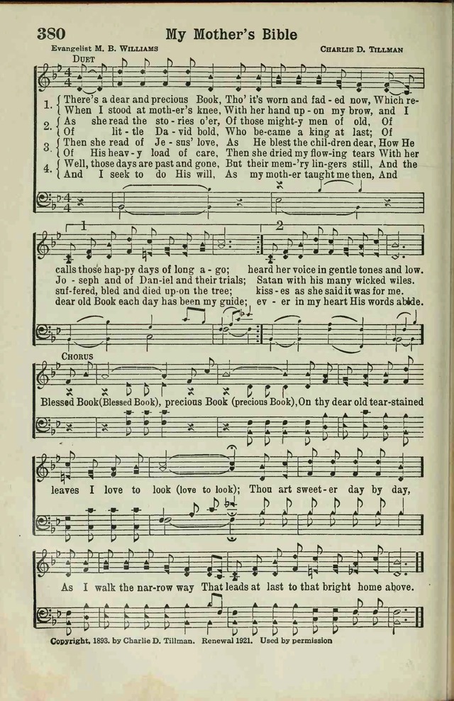 The Broadman Hymnal page 314