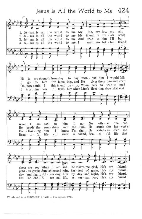 Baptist Hymnal (1975 ed) page 407