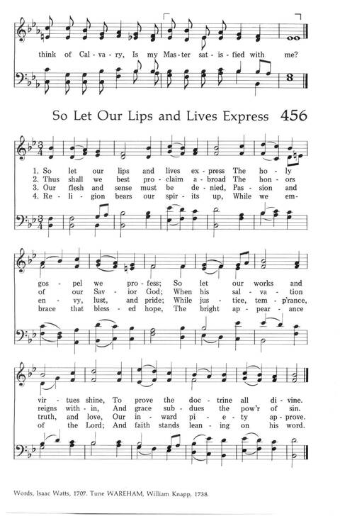 Baptist Hymnal (1975 ed) page 441