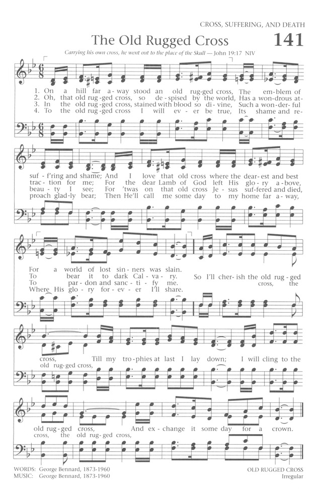 Baptist Hymnal 1991 page 125