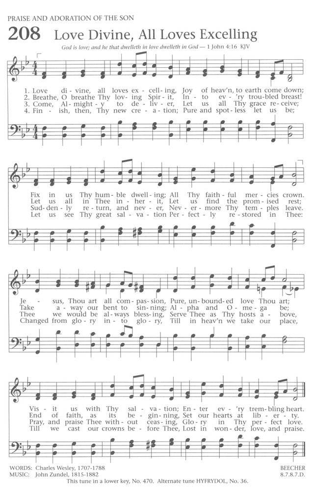 Baptist Hymnal 1991 page 190