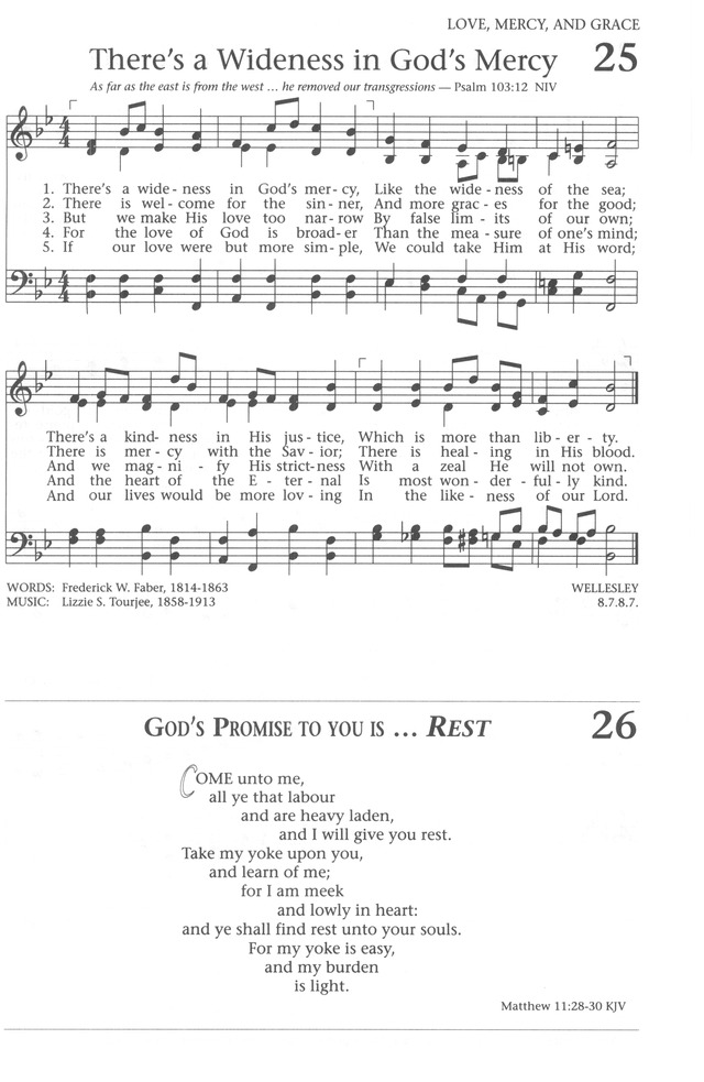 Baptist Hymnal 1991 page 23