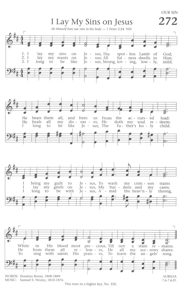 Baptist Hymnal 1991 page 243