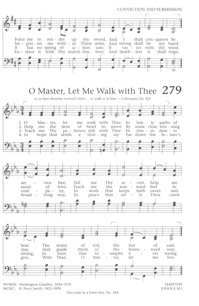 Baptist Hymnal 1991 page 249