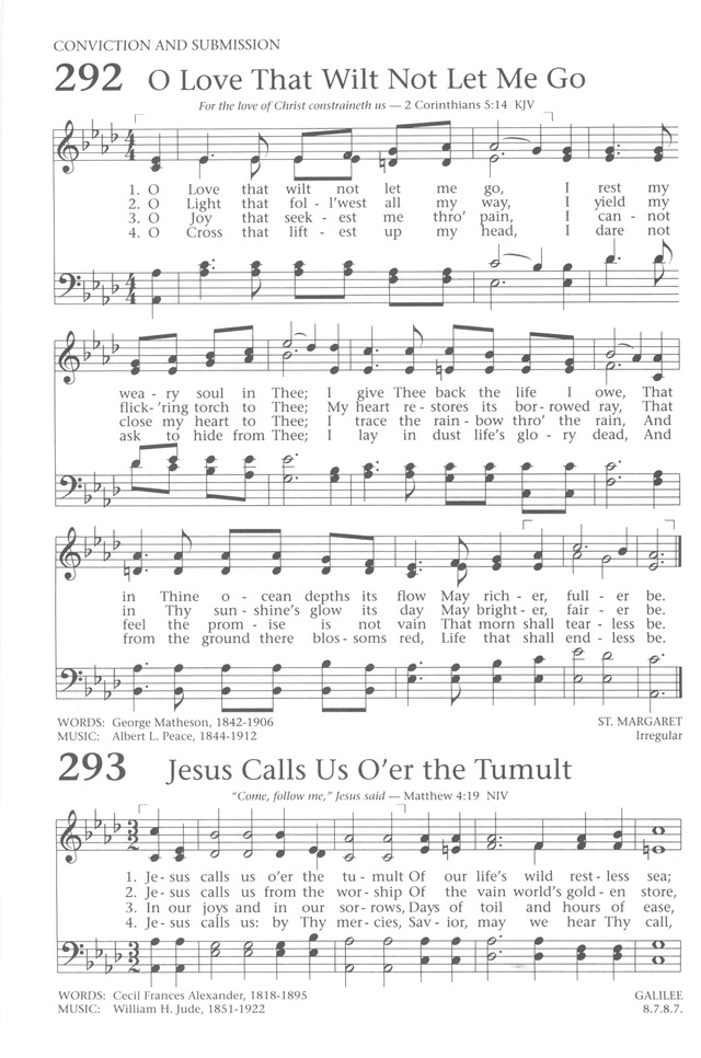 Baptist Hymnal 1991 page 260