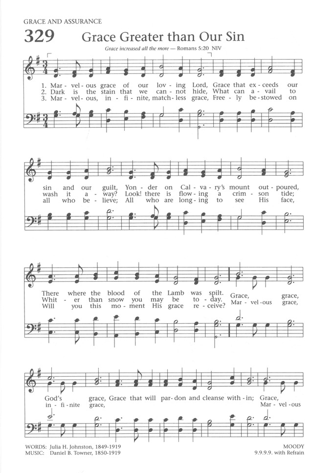Baptist Hymnal 1991 page 294