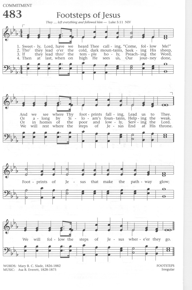 Baptist Hymnal 1991 page 428