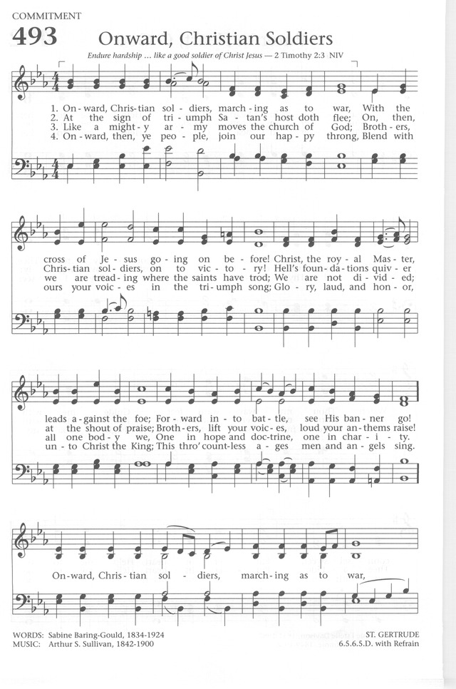Baptist Hymnal 1991 page 438