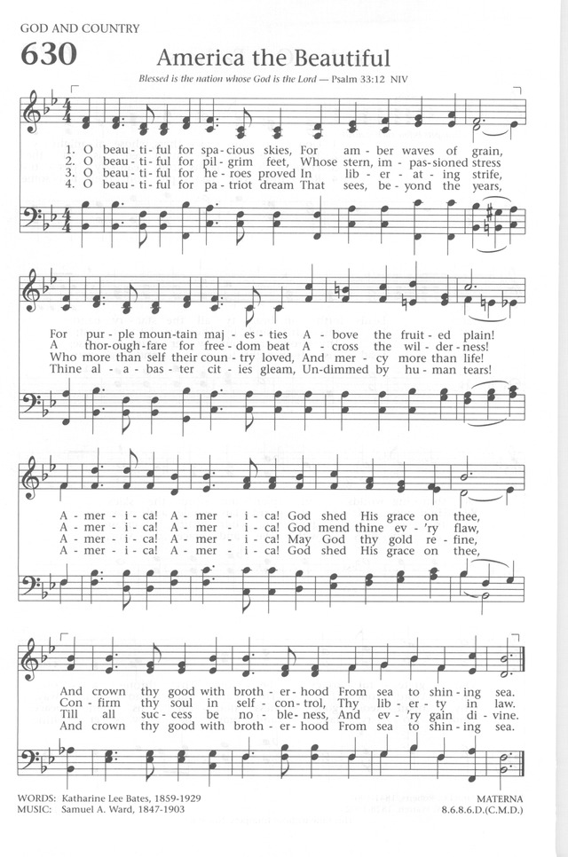 Baptist Hymnal 1991 page 562