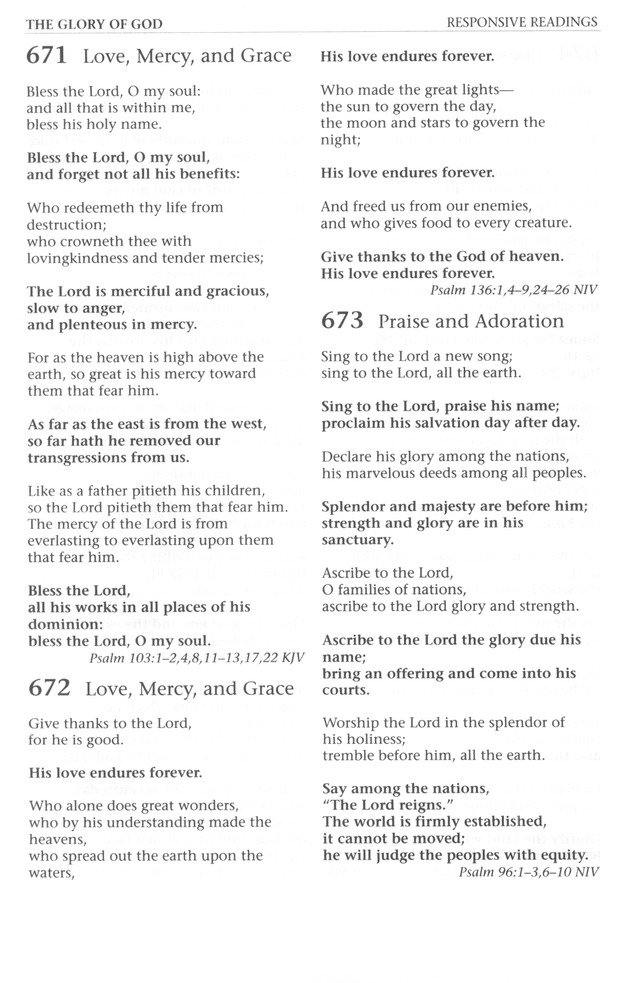 Baptist Hymnal 1991 page 593