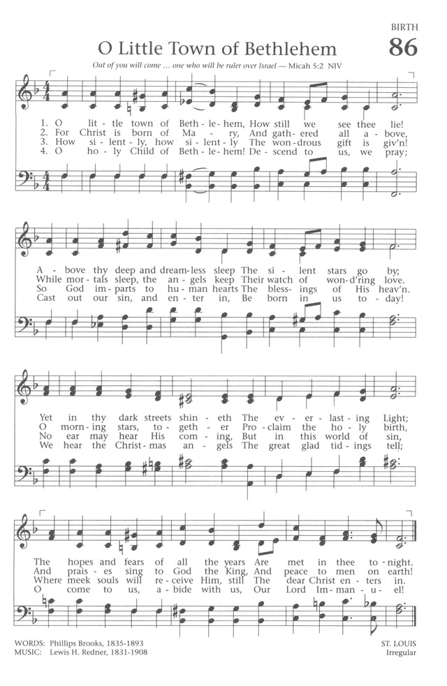 Baptist Hymnal 1991 page 77