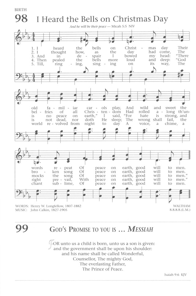 Baptist Hymnal 1991 page 88