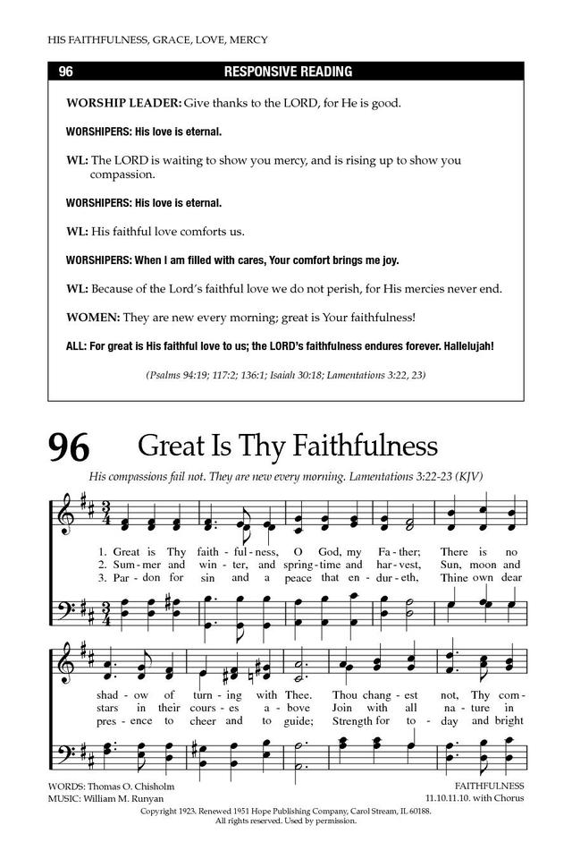 Baptist Hymnal 2008 page 139