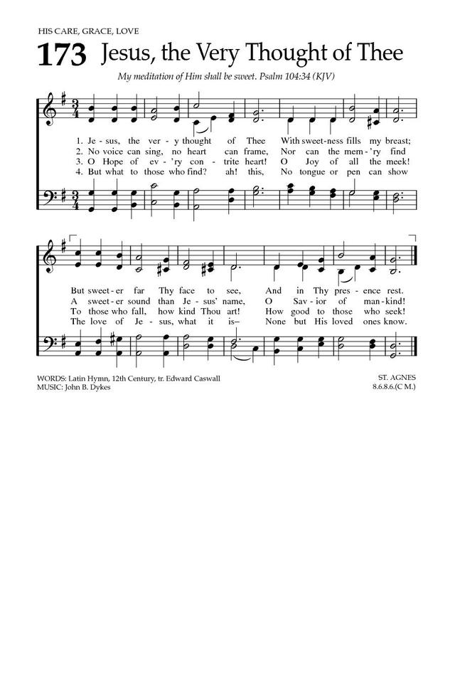 Baptist Hymnal 2008 page 254
