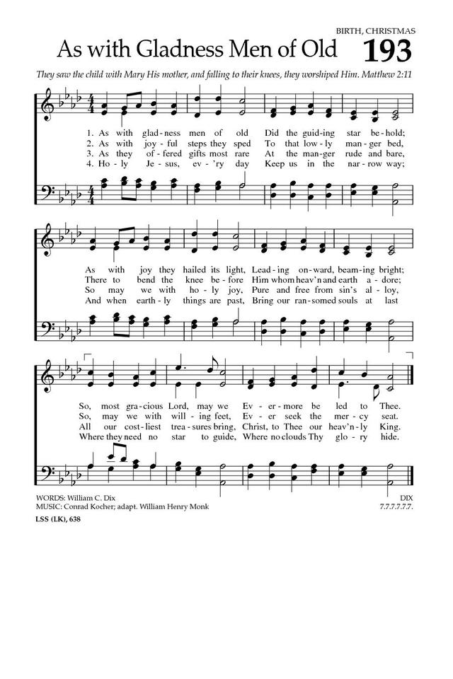 Baptist Hymnal 2008 page 281