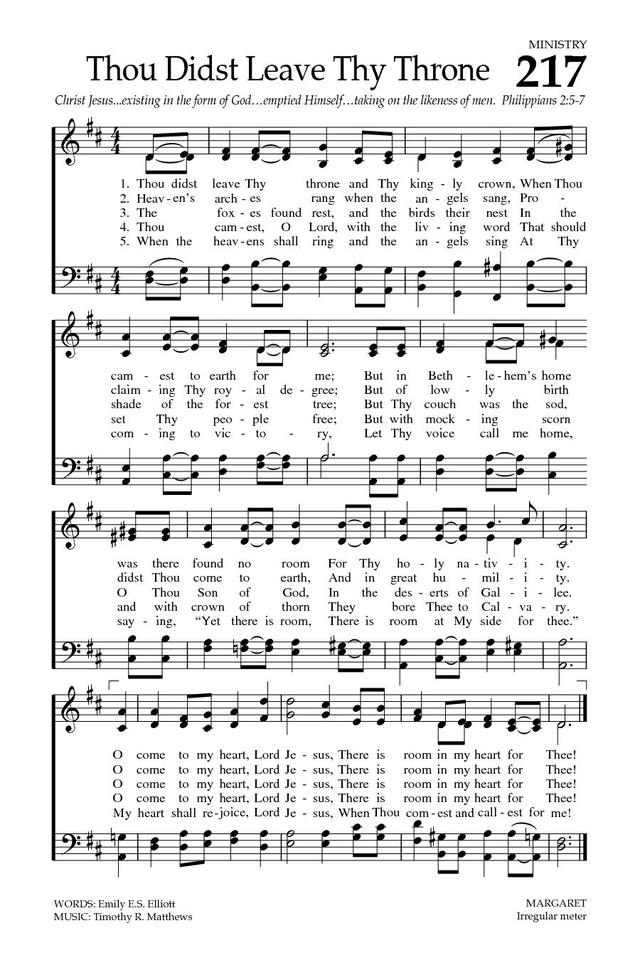 Baptist Hymnal 2008 page 310