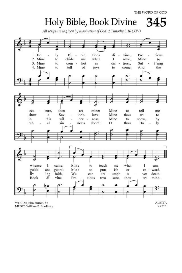 Baptist Hymnal 2008 page 486