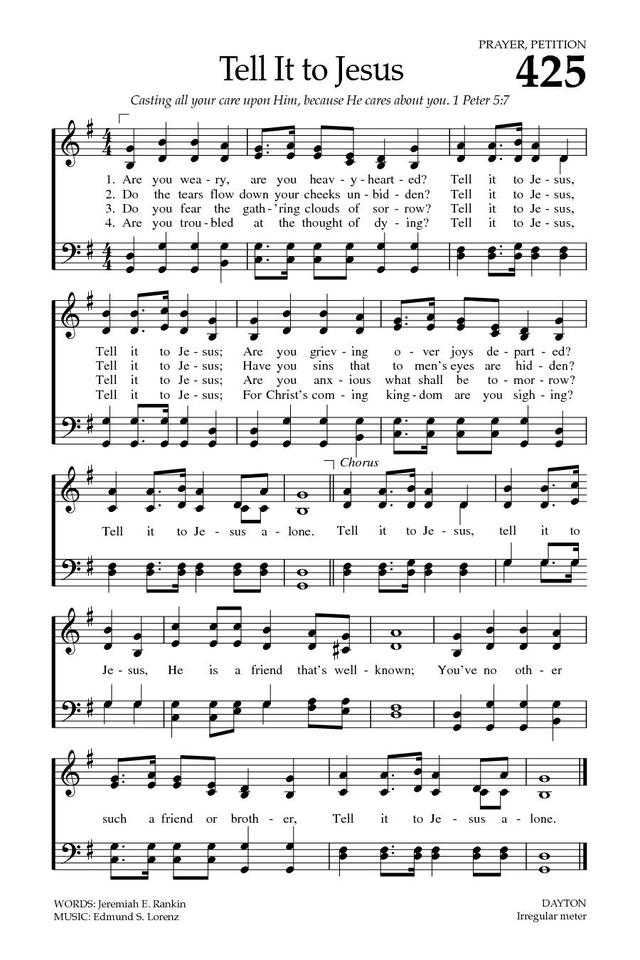 Baptist Hymnal 2008 page 585