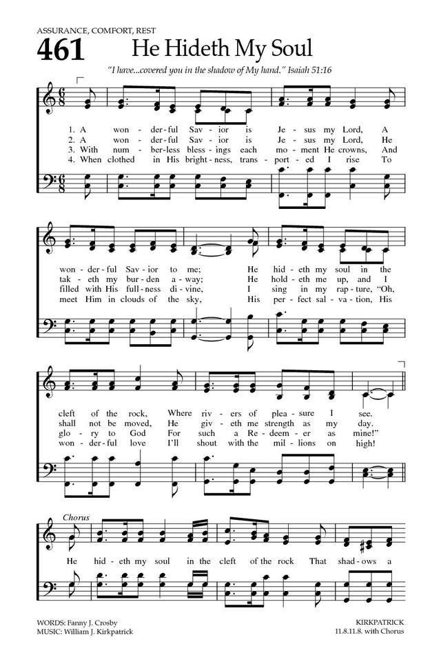 Baptist Hymnal 2008 page 634