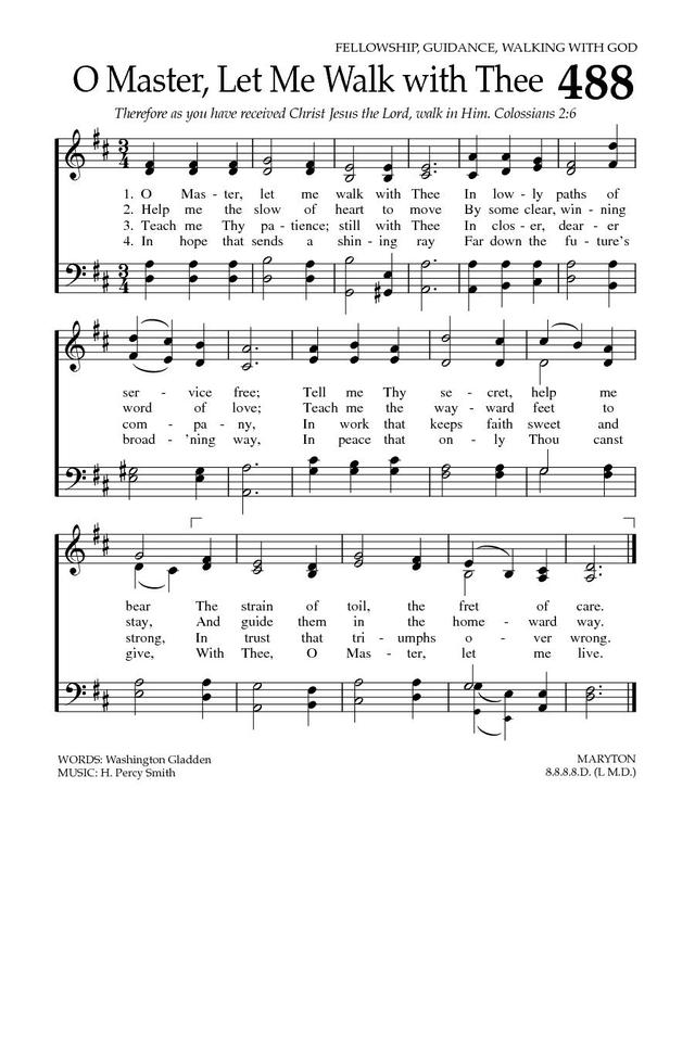 Baptist Hymnal 2008 page 671
