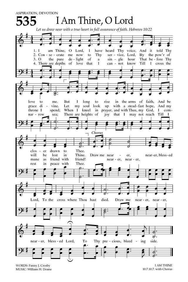 Baptist Hymnal 2008 page 741