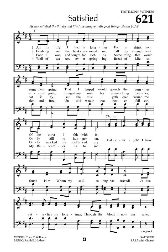 Baptist Hymnal 2008 page 850