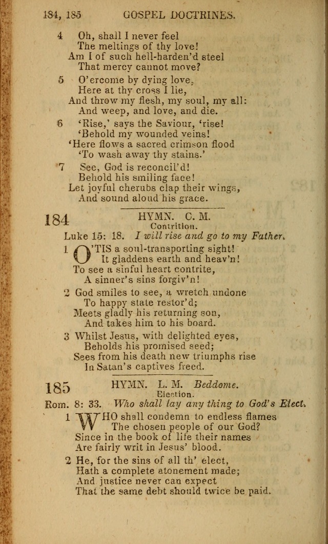 The Baptist Hymn Book: original and selected: in two parts page 114