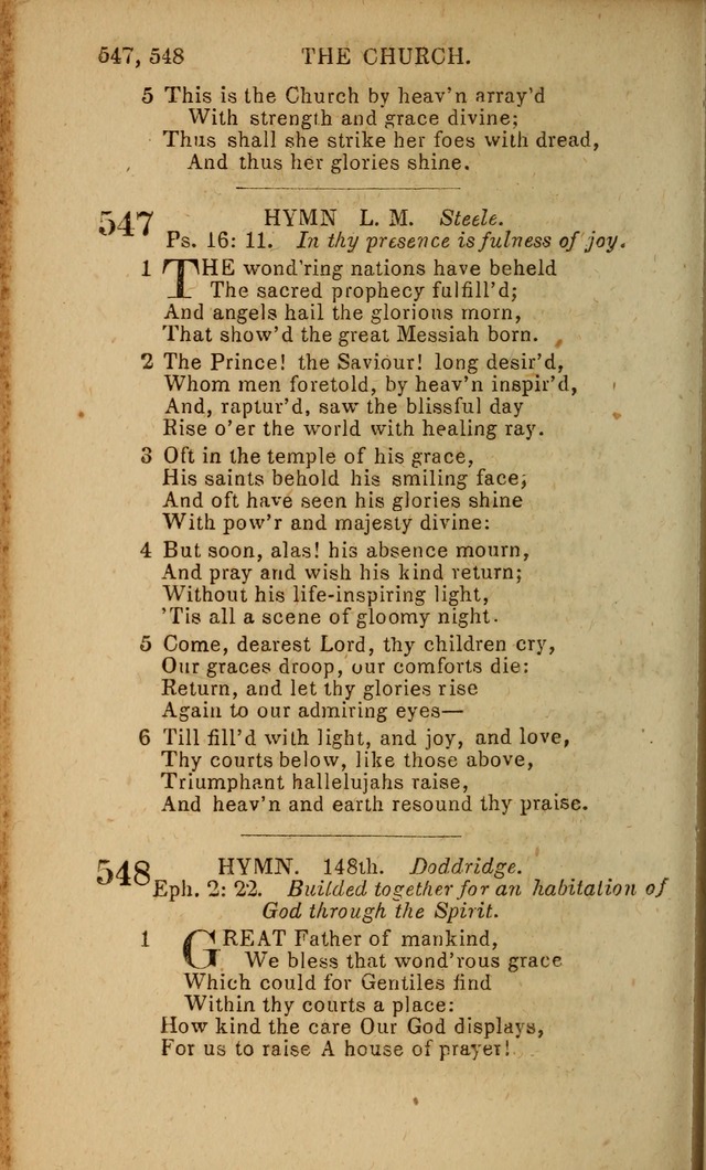 The Baptist Hymn Book: original and selected: in two parts page 318