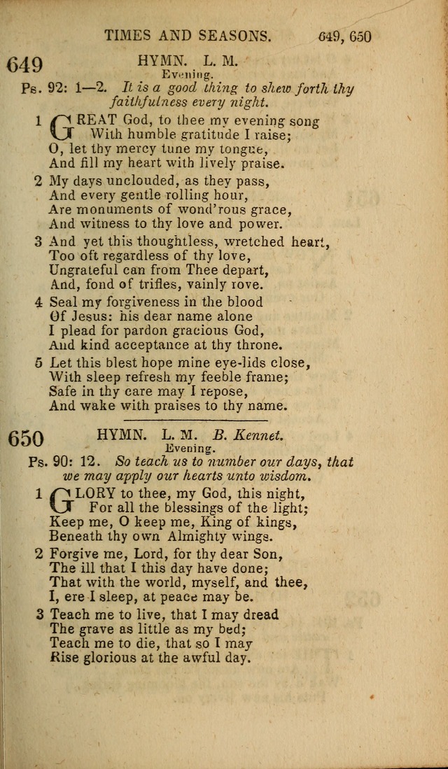 The Baptist Hymn Book: original and selected: in two parts page 377