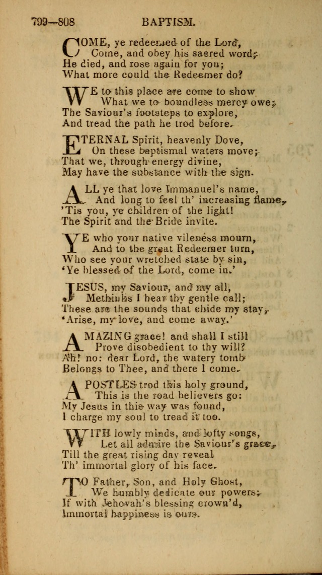 The Baptist Hymn Book: original and selected: in two parts page 464