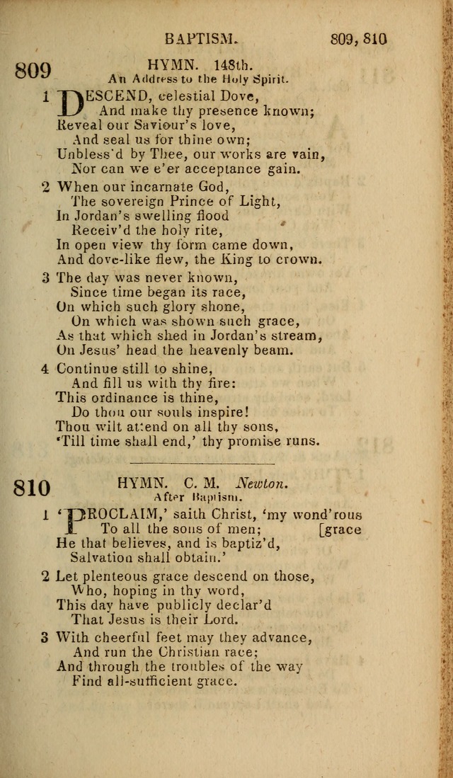 The Baptist Hymn Book: original and selected: in two parts page 465